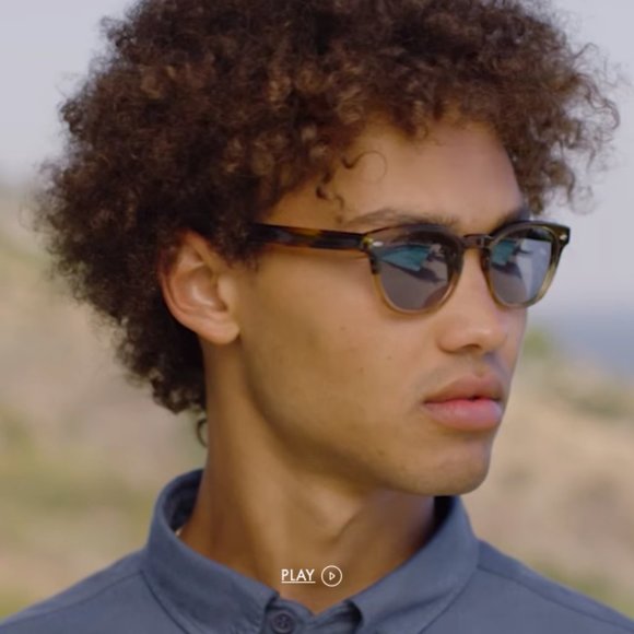 OLIVER PEOPLES SHELDRAKE in Buff / Green C MSRP$462 Orlando Bloom’s Fav - Picture 14 of 16